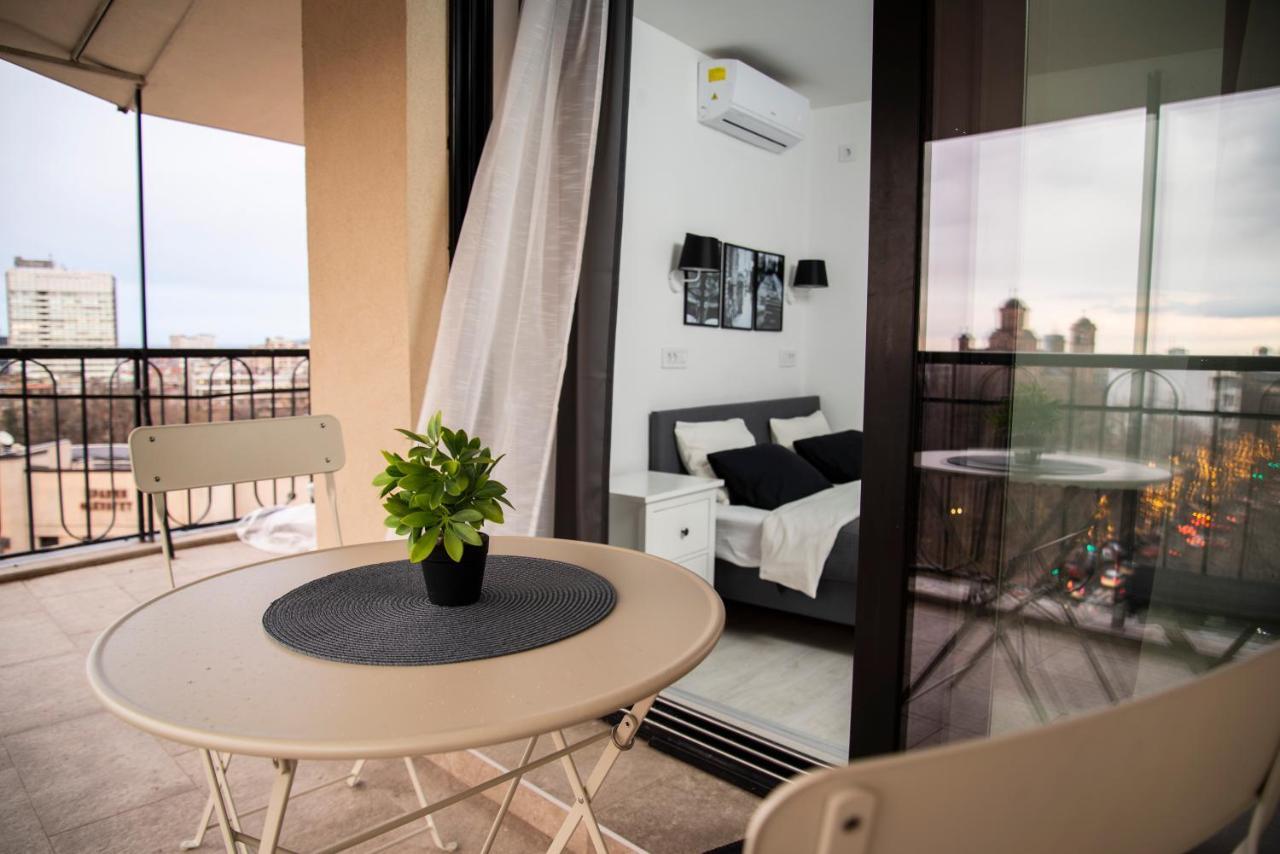 Rooftop Terrace Apartamento Belgrado Exterior foto