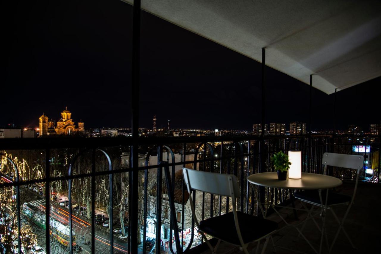 Rooftop Terrace Apartamento Belgrado Exterior foto